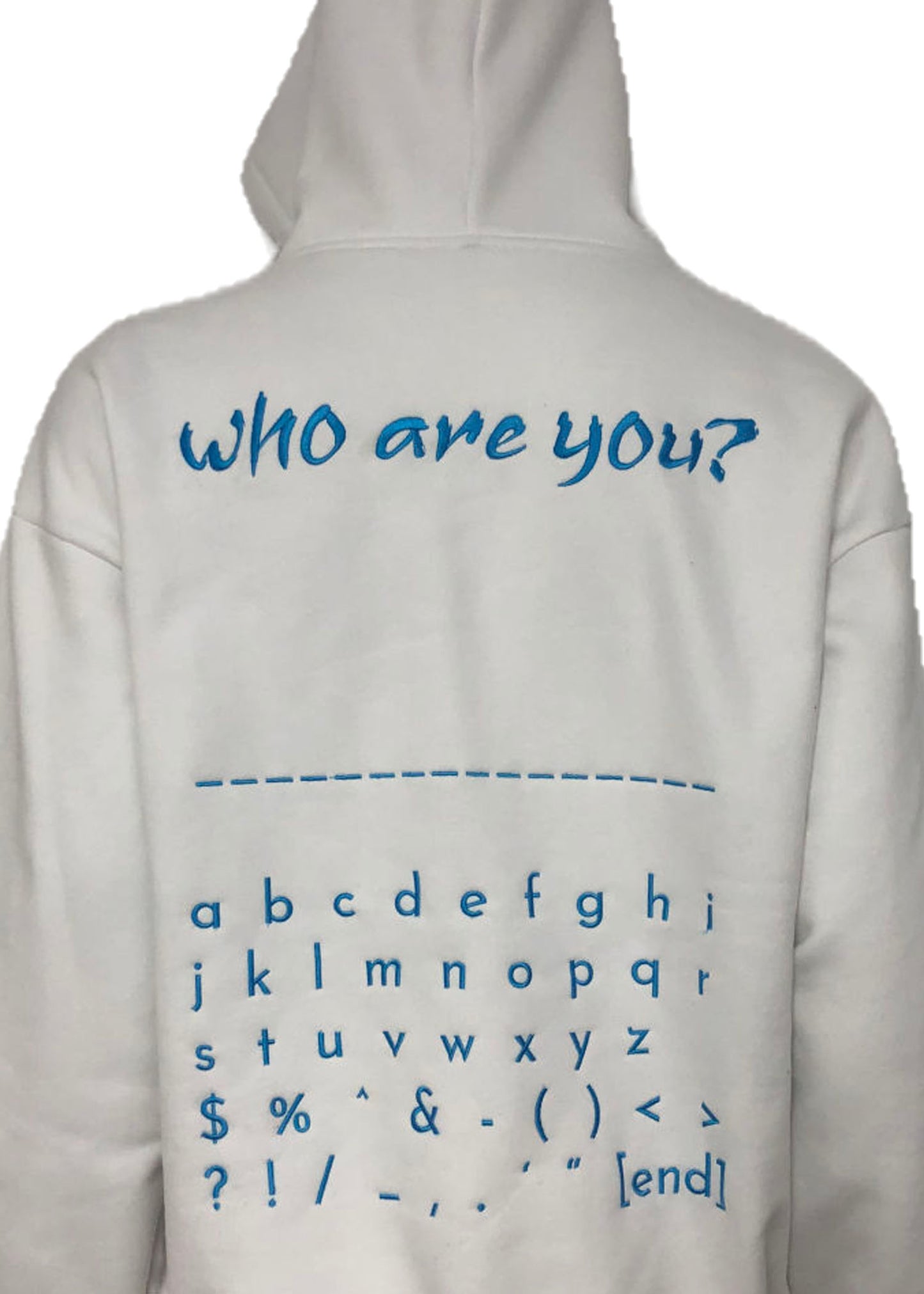 WHO ARE YOU? HOODIE